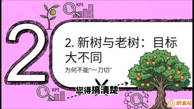 第3节：【春肥策略】开春底肥：新树&ldquo;扩版图&rdquo;，老树&ldquo;点引擎&rdquo;，课程：《柑橘底肥&ldquo;翻身账&rdquo;：从改土到高产的实战全书》