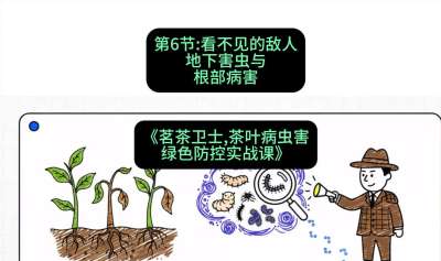 第06节：看不见的敌人&mdash;&mdash;地下害虫与根部病害，课程：《茗茶卫士&mdash;&mdash;茶叶病虫害绿色防控实战课》#识农AI